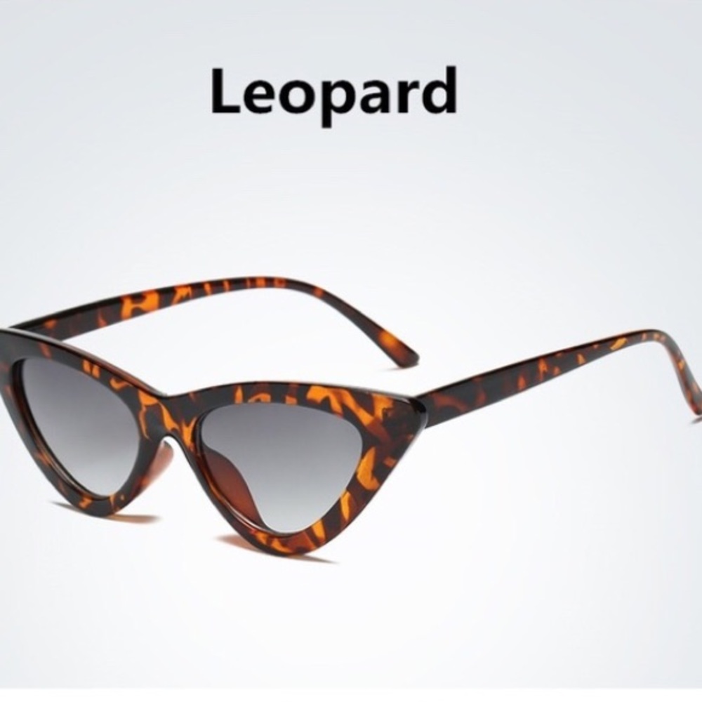 💕HOT SELLER Tortoise Leopard retro cateye sunnies - Picture 3 of 5